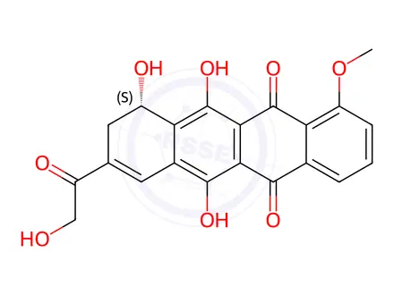 Chemical structure of Doxorubicin Hydrochloride Impurity 20