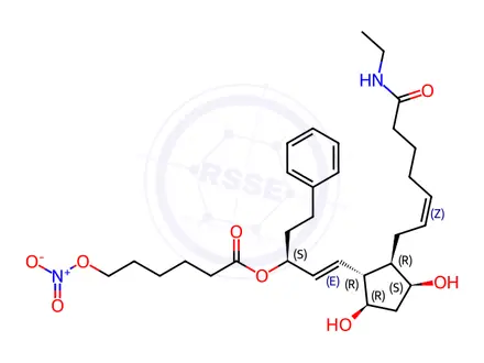 Chemical structure of NCX 470