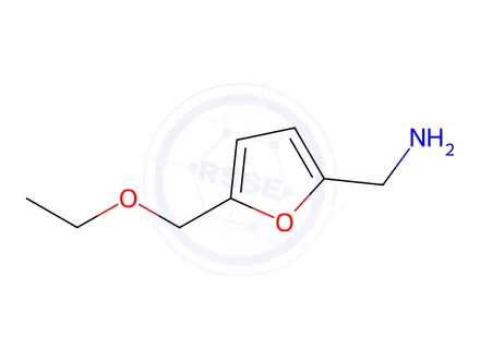 Chemical structure of (5-(Ethoxymethyl)furan-2-yl)methanamine