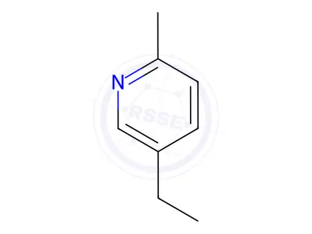 Chemical structure of 5-ethyl-2-methylpyridine hydrochloride
