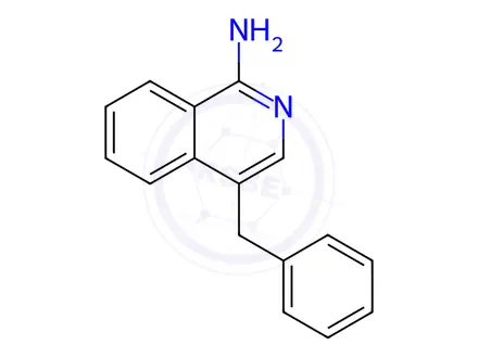 Chemical structure of 4-Benzylisoquinolin-1-amine