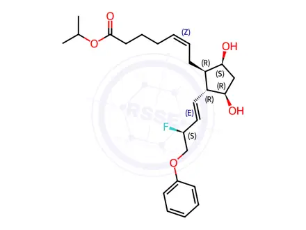 Chemical structure of Tafluprost Impurity 37
