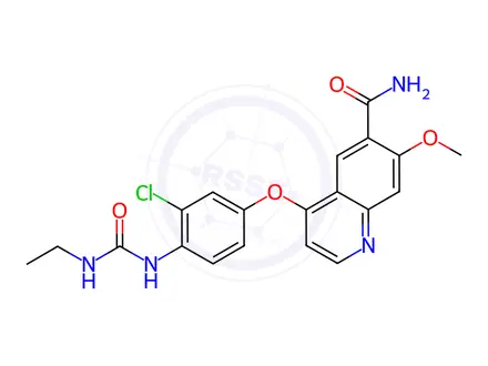 Chemical structure of Lenvatinib Mesilate Impurity 167
