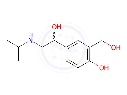 Chemical structure of Salbutamol Sulfate Impurity 43