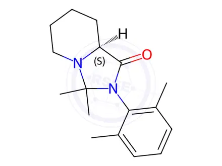 Chemical structure of Ropivacaine EP Impurity F
