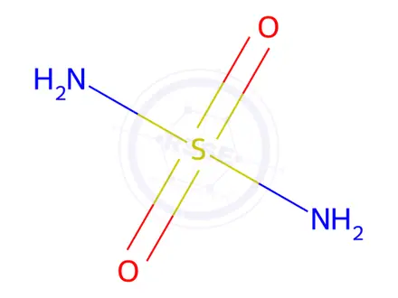 Chemical structure of Sulfamide
