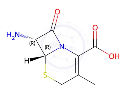 Chemical structure of Cefalexin Impurity B