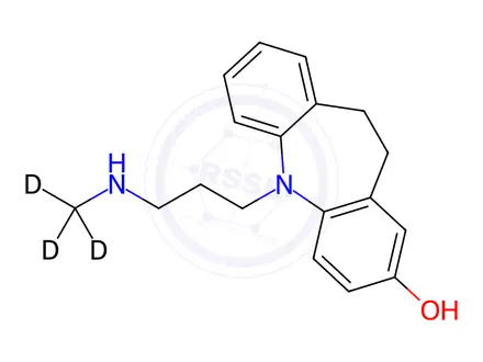 Chemical structure of 2-Hydroxy Desipramine-d3