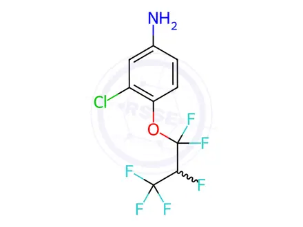 Chemical structure of Sevoflurane Impurity 32