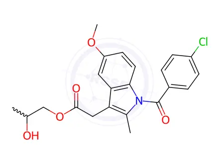 Chemical structure of Indometacin Impurity 16