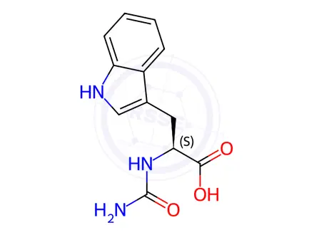 Chemical structure of Tryptophan Impurity 45
