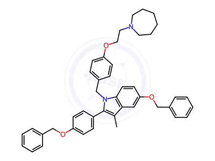 Chemical structure of Bazedoxifene Impurity 15