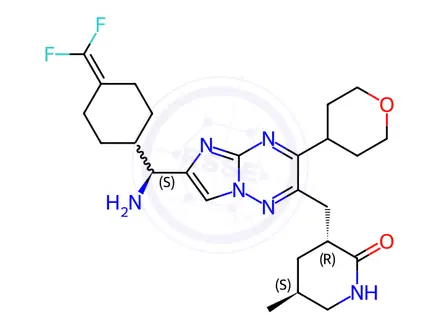 Chemical structure of Letermovir d8