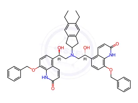 Chemical structure of Indacaterol Impurity 11