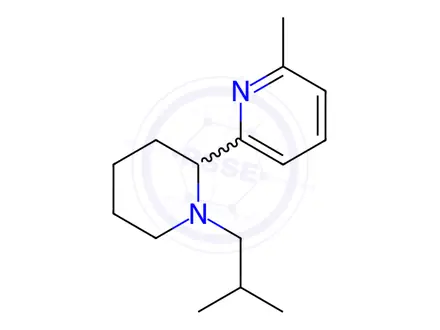 Chemical structure of 2-(1-Isobutylpiperidin-2-yl)-6-methylpyridine