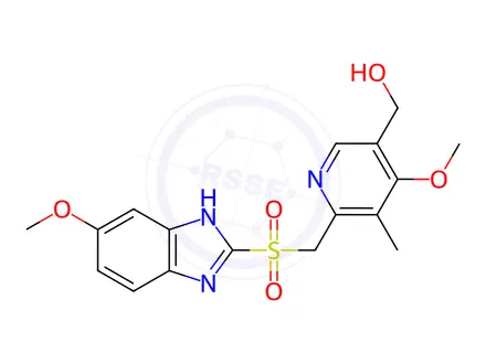Chemical structure of Esomeprazole Sodium Impurity 177
