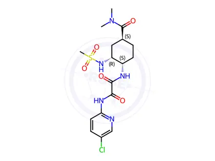 Chemical structure of Edoxaban Tosilate Impurity 86