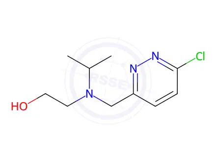 Chemical structure of 2-(((6-Chloropyridazin-3-yl)methyl)(isopropyl)amino)ethanol