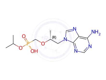Chemical structure of Tenofovir Impurity 34