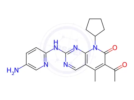 Chemical structure of Palbociclib Impurity 34