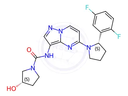 Chemical structure of Larotrectinib Impurity 5