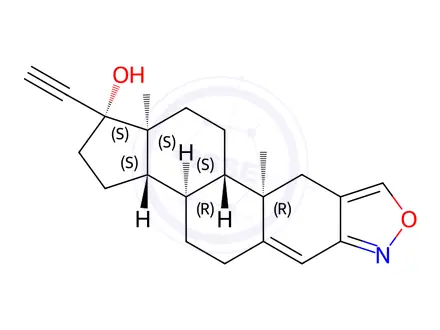 Chemical structure of Danazol Impurity 2