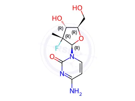 Chemical structure of Sofosbuvir Impurity 22