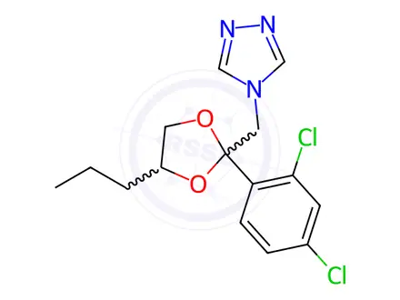 Chemical structure of Propiconazole Impurity 3
