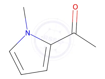 Chemical structure of 2-Acetyl-1-methylpyrrole