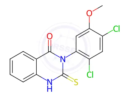 Chemical structure of Mdivi-1