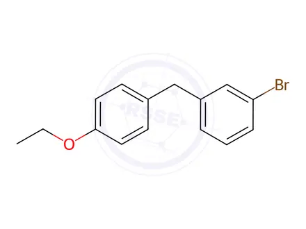Chemical structure of Dapagliflozin Impurity 34