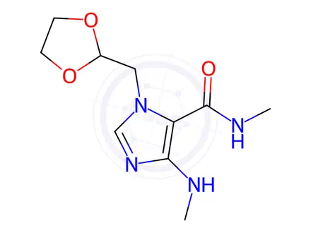 Chemical structure of Doxofylline Impurity 7