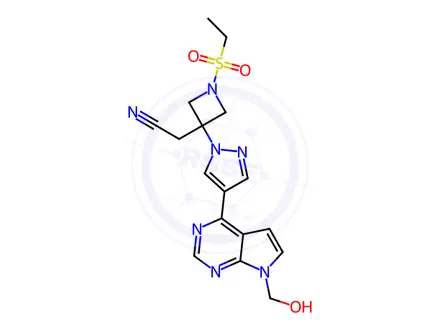 Chemical structure of Baricitinib Impurity 5
