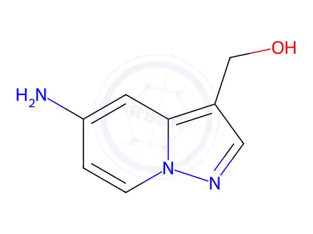 Chemical structure of (5-Aminopyrazolo[1,5-a]pyridin-3-yl)methanol