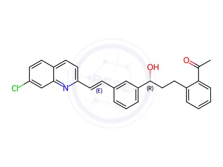 Chemical structure of Montelukast Sodium Impurity 62