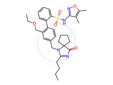 Chemical structure of Sparsentan Impurity 90