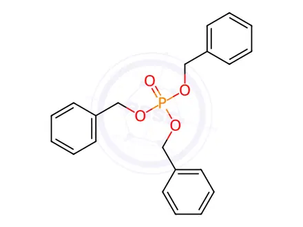 Chemical structure of Tribenzyl phosphate