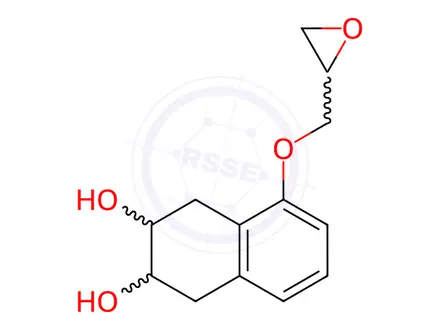 Chemical structure of Nadolol Impurity 8