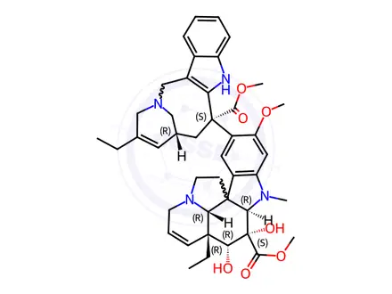 Chemical structure of Vinorelbine EP Impurity B