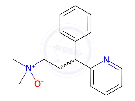 Chemical structure of Pheniramine Impurity 1