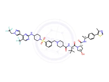 Chemical structure of Nirogacestat Impurity 1