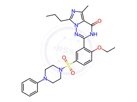Chemical structure of Vardenafil Hydrochloride Impurity 27