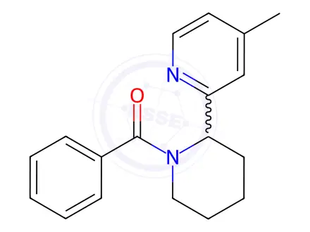Chemical structure of (2-(4-Methylpyridin-2-yl)piperidin-1-yl)(phenyl)methanone