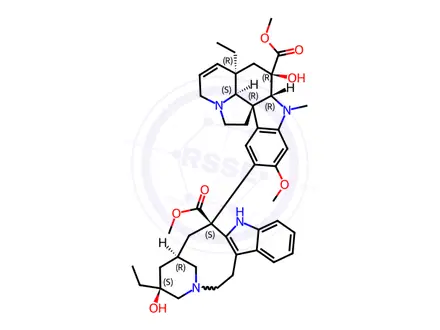 Chemical structure of Vinblastine Sulfate Impurity 11