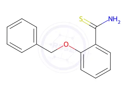Chemical structure of 2-(Benzyloxy)benzothioamide