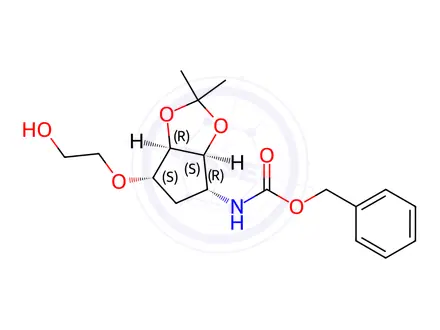 Chemical structure of Ticagrelor Impurity 324