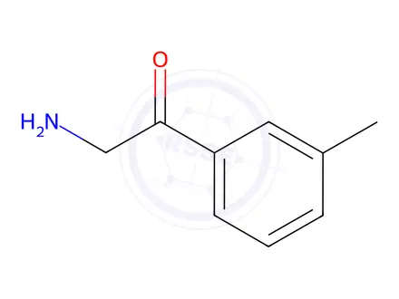 Chemical structure of 2-Amino-1-(m-tolyl)ethan-1-one