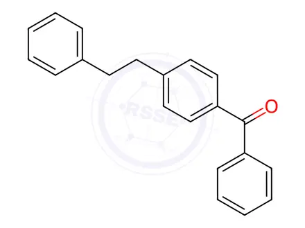 Chemical structure of (4-Phenethylphenyl)(phenyl)methanone