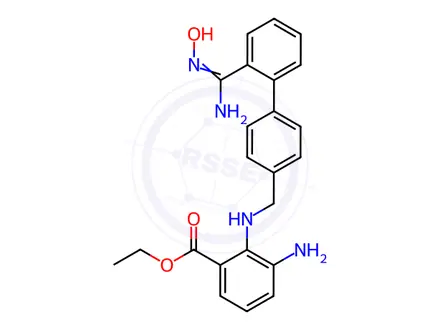Chemical structure of Azilsartan Impurity 7