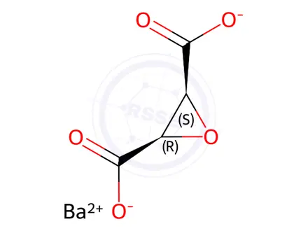 Chemical structure of BARIUM CIS-EPOXY-SUCCINATE